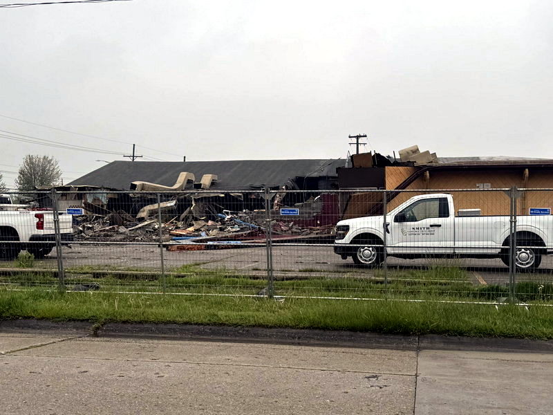 Pampa Lanes (Pampa Studios) - Demolition (newer photo)